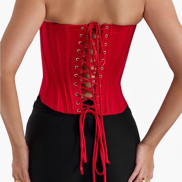 House of CB Satin Corset Top – Size M - Picture 5 of 7